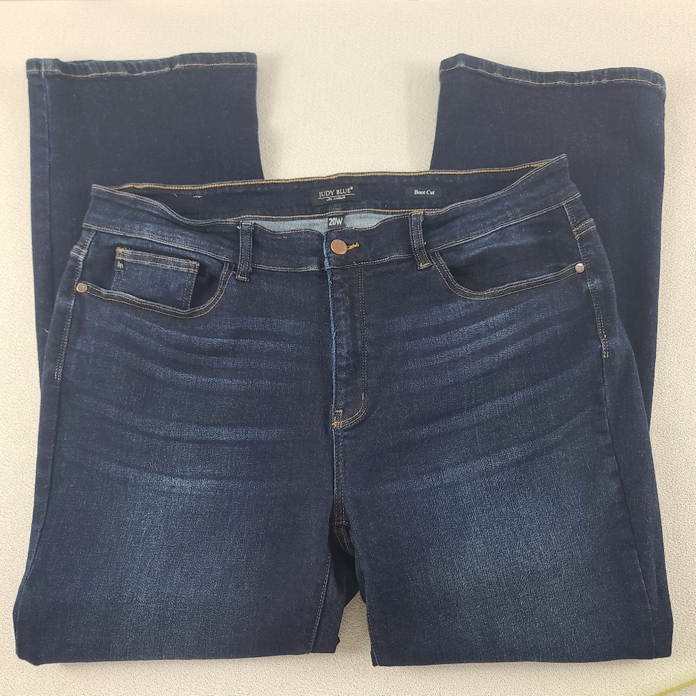 Judy Blue Dark Blue Boot Cut Jeans